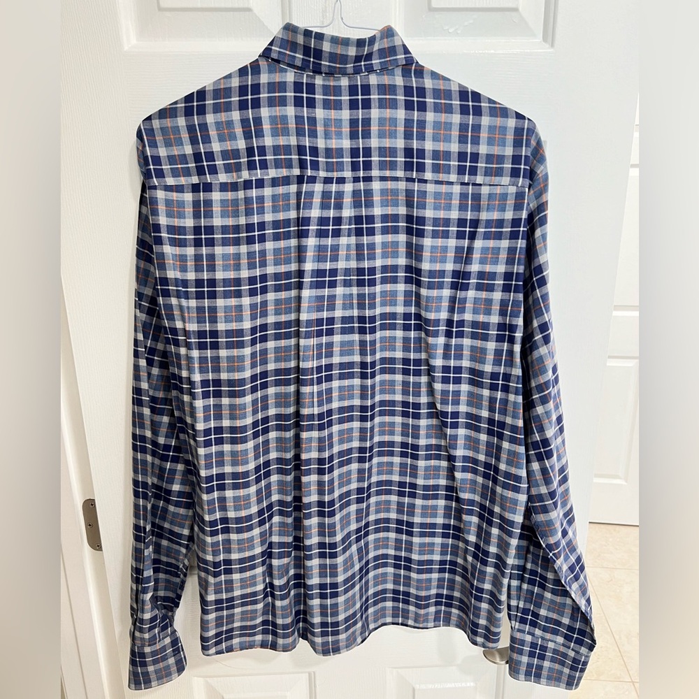 Peter Millar Size Large Dress Shirt Button Down EUC - Picture 2 of 3